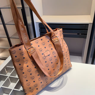 Pink Brown Casual Daily Letters Zipper Bags