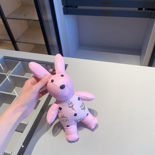 Pink Brown Casual Daily Letters Zipper Bags