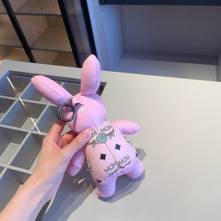 Pink Brown Casual Daily Letters Zipper Bags