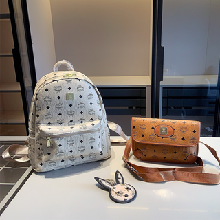 White Brown Casual Daily Letters Zipper Bags