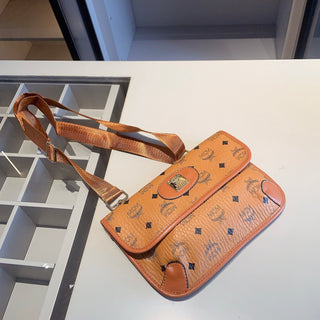 White Brown Casual Daily Letters Zipper Bags