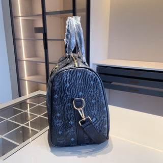 Black Casual Daily Letters Zipper Bags