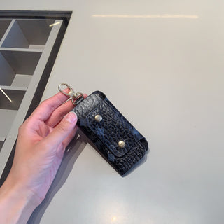 Black Casual Daily Letters Zipper Bags