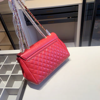 Black Casual Daily Letters Chains Bags