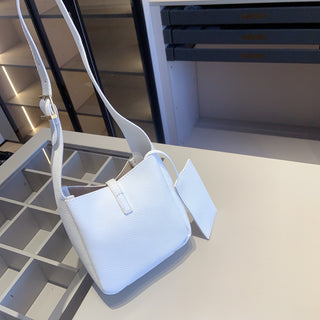 Blue Casual Daily Letters Metal Accessories Trim Bags