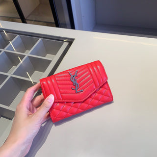 Blue Casual Daily Letters Metal Accessories Trim Bags