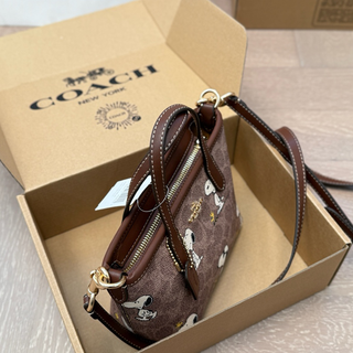 Brown Casual Daily Print Patchwork Bags