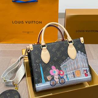 Brown Casual Daily Print Patchwork Bags