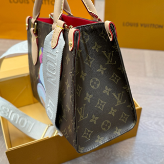 Brown Casual Daily Print Patchwork Bags