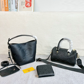 Black Casual Daily Letters Patchwork Bags