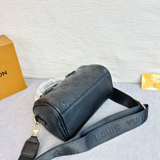 Black Casual Daily Letters Patchwork Bags