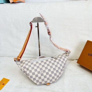 White Casual Daily Plaid Chains Bags