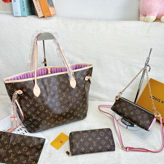 Brown Casual Daily Letters Chains Bags