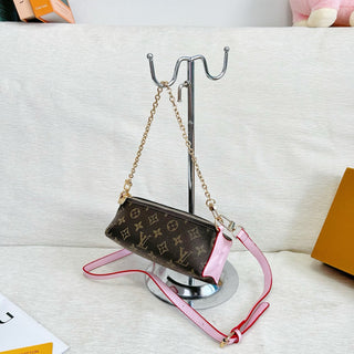 Brown Casual Daily Letters Chains Bags