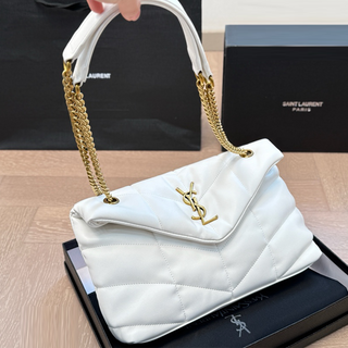 White Gold Casual Daily Letters Chains Bags