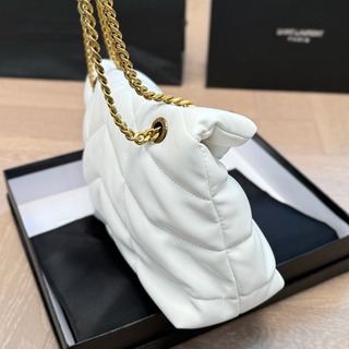 White Gold Casual Daily Letters Chains Bags