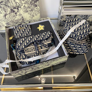 Navy Blue Casual Daily Letters Patchwork Bags