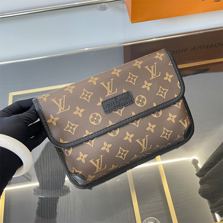 Black Brown Casual Daily Letters Patchwork Bags