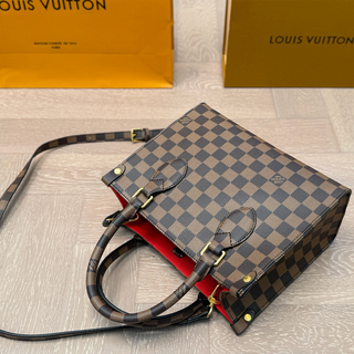 Brown Casual Daily Color block Patchwork Bags