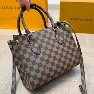 Brown Casual Daily Color block Patchwork Bags