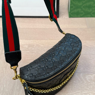 Red Green Casual Daily Letters Chains Bags