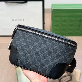 Black Casual Daily Letters Zipper Bags