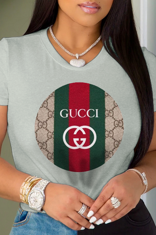 Black Casual Street Letter Print Patchwork O Neck T-Shirts