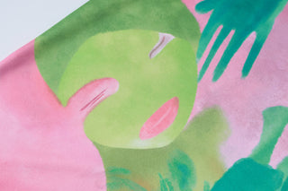 Beach Holidays Style Tie Dye Multi-Color Sexy Low Back Sleeveless Side Slit Long Dress