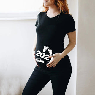Zipper Baby Loading Women Pregnant Funny T Shirt Girl Maternity Pregnancy Announcement Shirt New Mom Clothes,Drop Ship - Thomas Family Essentials LLC