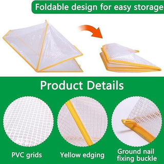 Plant Protector Foldable Plant Net Cage Protect Greenhouse Plants Vegetables From Harm