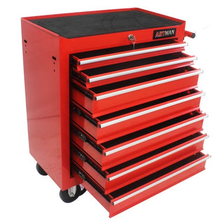 7 DRAWERS MULTIFUNCTIONAL TOOL CART WITH WHEELS