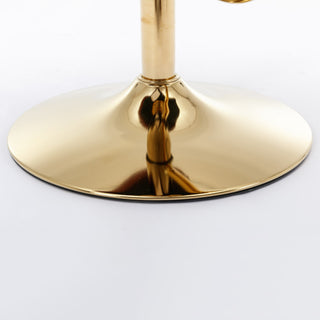 Furniture,Swivel Barstools Adjusatble Seat Height, Modern PU Upholstered Bar Stools With The Whole Back Tufted, For Home Pub And Kitchen Island