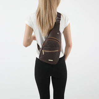 Storage Bag & Travel Bag Small Sling Bag Crossbody Chest Shoulder Water Resistant Sling Purse One Strap Travel Bag For Women With Earphone Hole