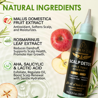 Scalp Detox Tonic With Apple and Rosemary
